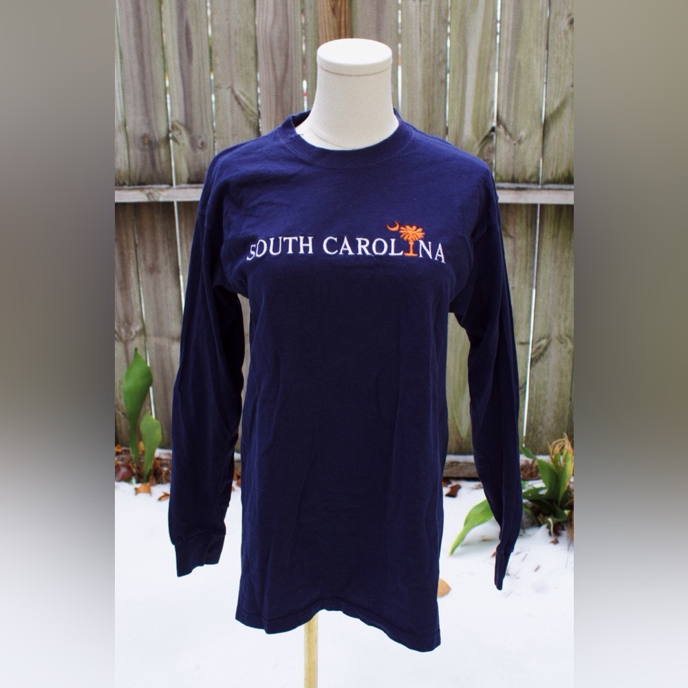 Men’s Vintage Long Sleeve South Carolina Tee